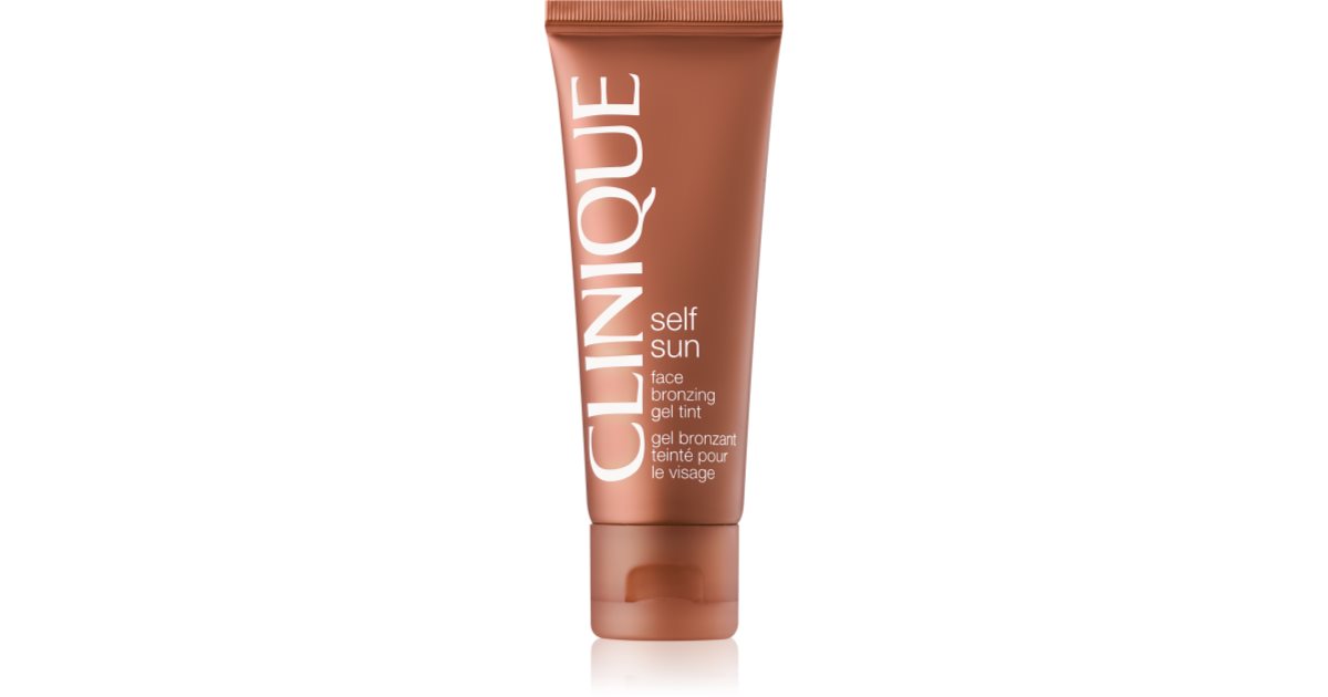 Clinique Self Sun™ Face Bronzing Gel Tint gel bronzant visage notino.fr
