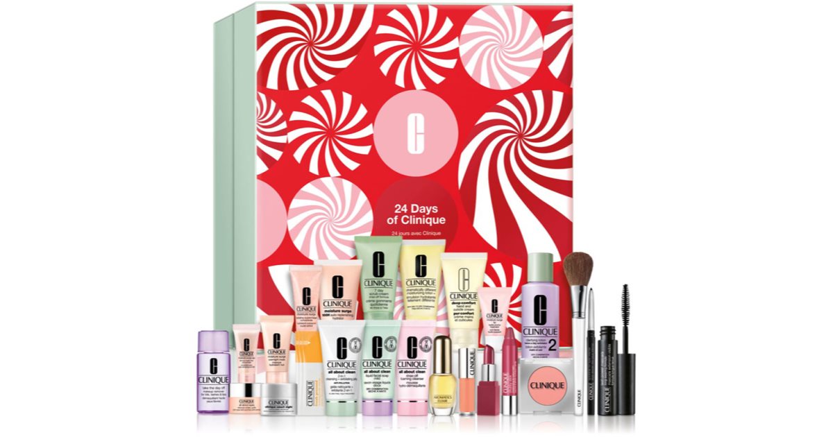 その他 Clinique 24 Days of Advent Calendar Clinique - Care & Makeup Advent Calendar 2023 - Limited Edition