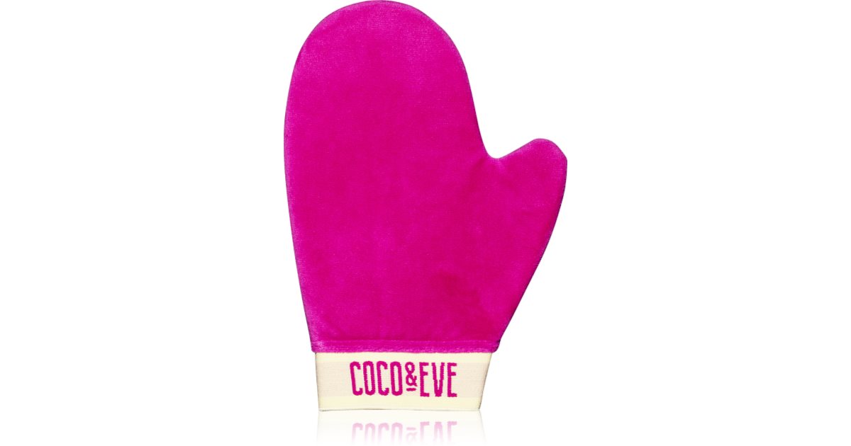 Coco & Eve Sunny Honey Soft Velvet Tanning Mitt Application Glove