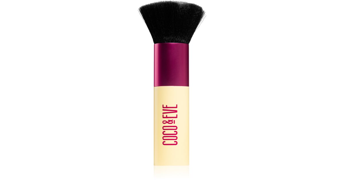Coco & Eve Sunny Honey Deluxe Vegan Kabuki Brush čopič za ličenje
