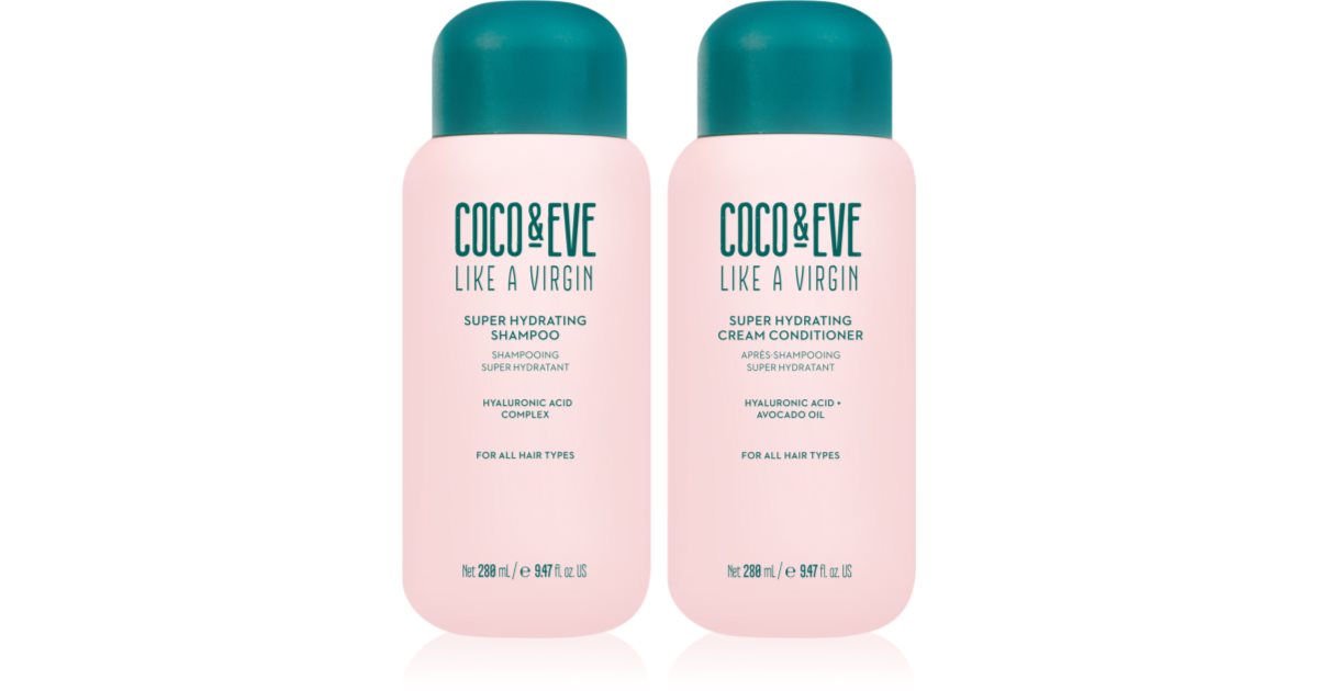Coco & Eve Like A Virgin Super Hydration Kit ensemble (pour une