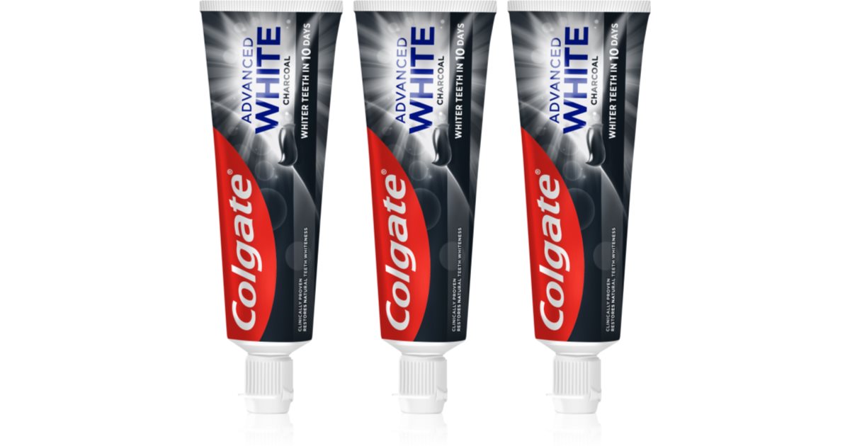 Colgate Advanced White B Lic Zubn Pasta S Aktivn M Uhl M Recenze Notino Cz