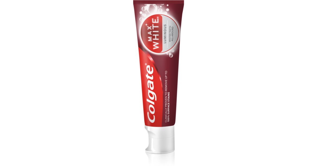 Colgate Max White Luminous toothpaste for pearly white teeth | notino.co.uk