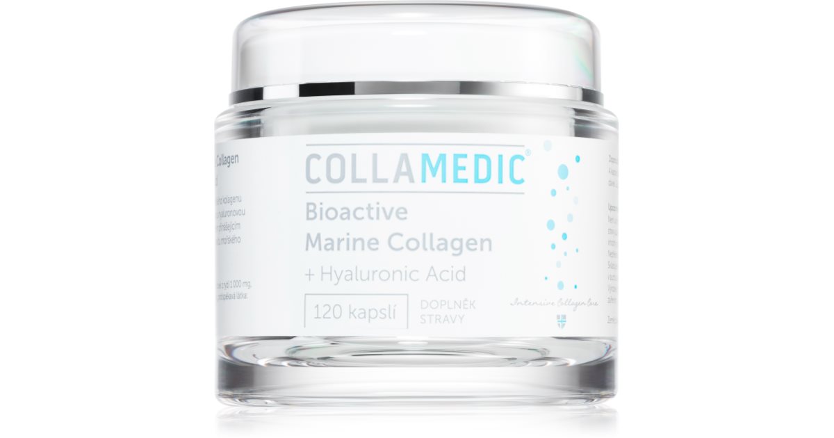 Collamedic Bioactive Marine Collagen + Hyaluronic Acid kapsuly na ...