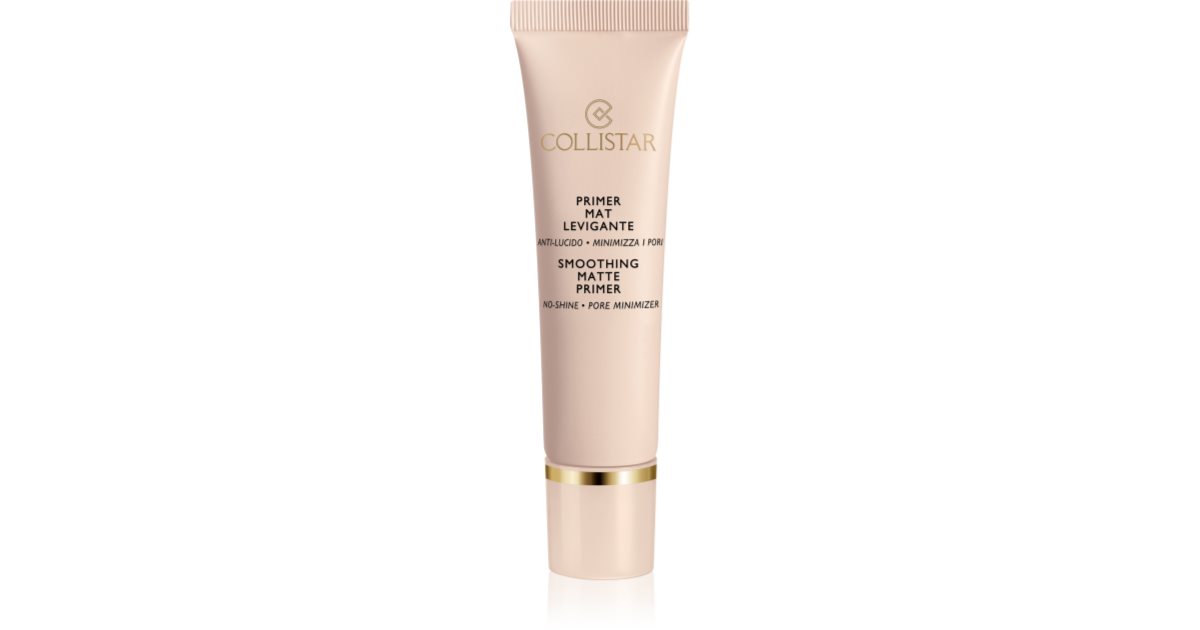 Collistar Smoothing Matte Primer – 30 Ml Make-up Primer Für Ein Perfekt Mattierendes Finish