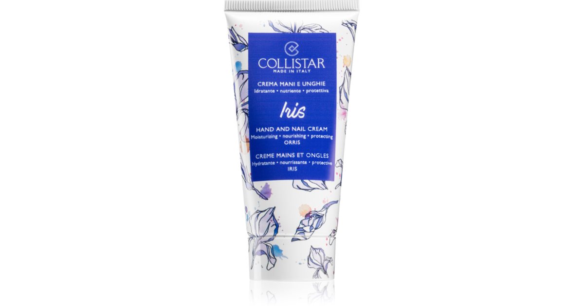 Collistar Iris Hand and Nail Cream mehčalna krema za roke in nohte za ...