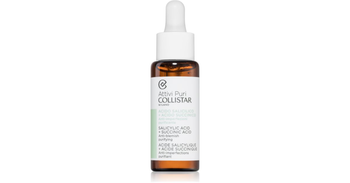 ACIDE SALICYLIQUE + ACIDE SUCCINIQUE Collistar