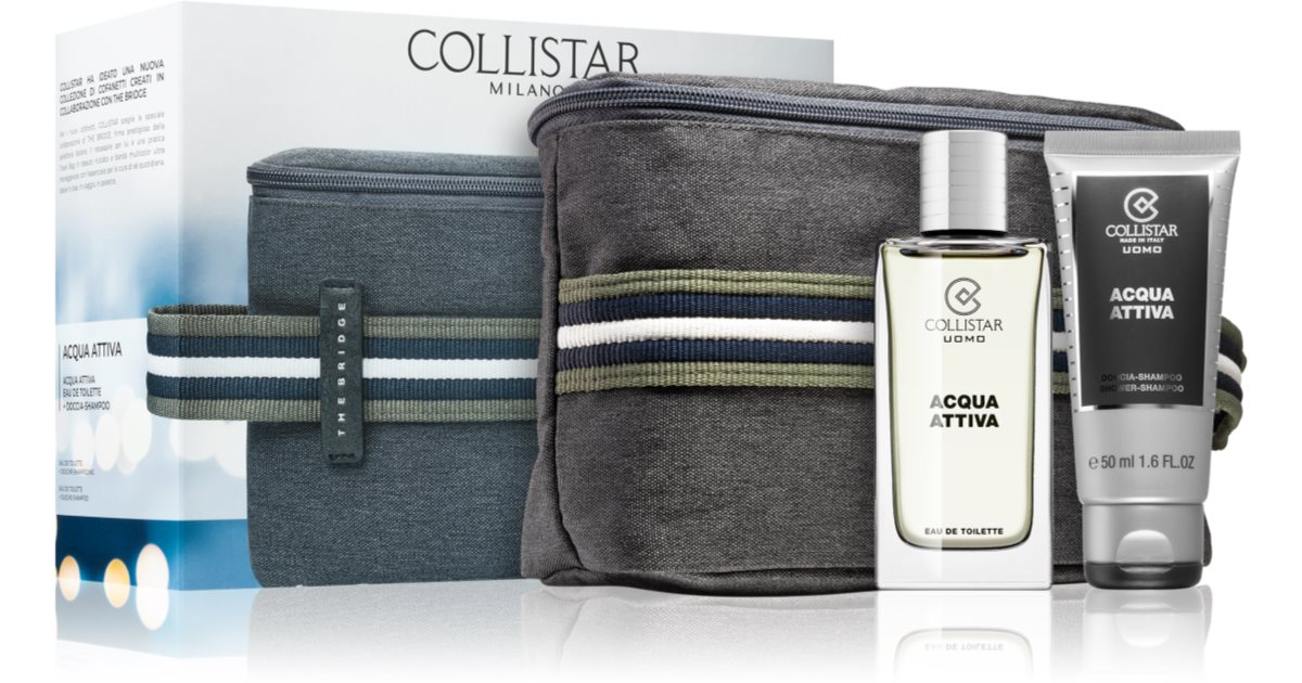 Collistar Uomo Acqua Attiva confezione regalo per uomo 