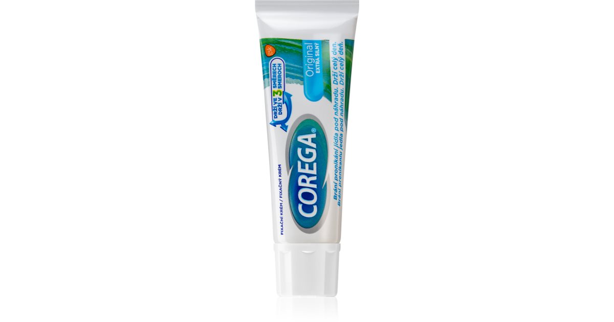 Corega Original Extra Strong Denture Adhesive with extra strong hold