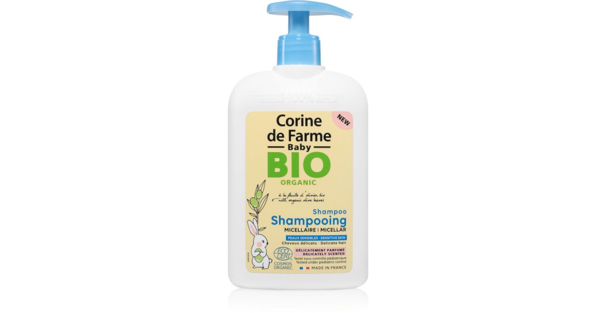 Corine De Farme Baby BIO Shampoo Shampoing Micellaire Pour Enfant corine-de-farme-baby-bio-shampoo-shampoing-micellaire-pour-enfant