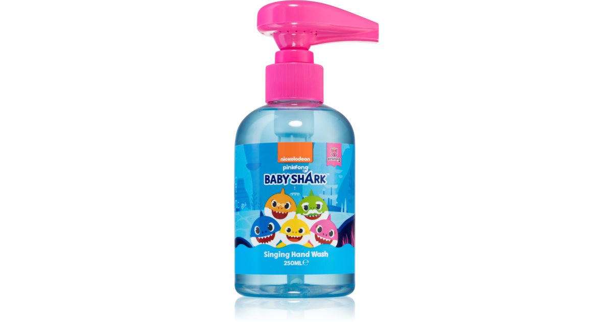 Pinkfong Baby Shark Singing Hand Wash Sapone liquido bambino 250 ml