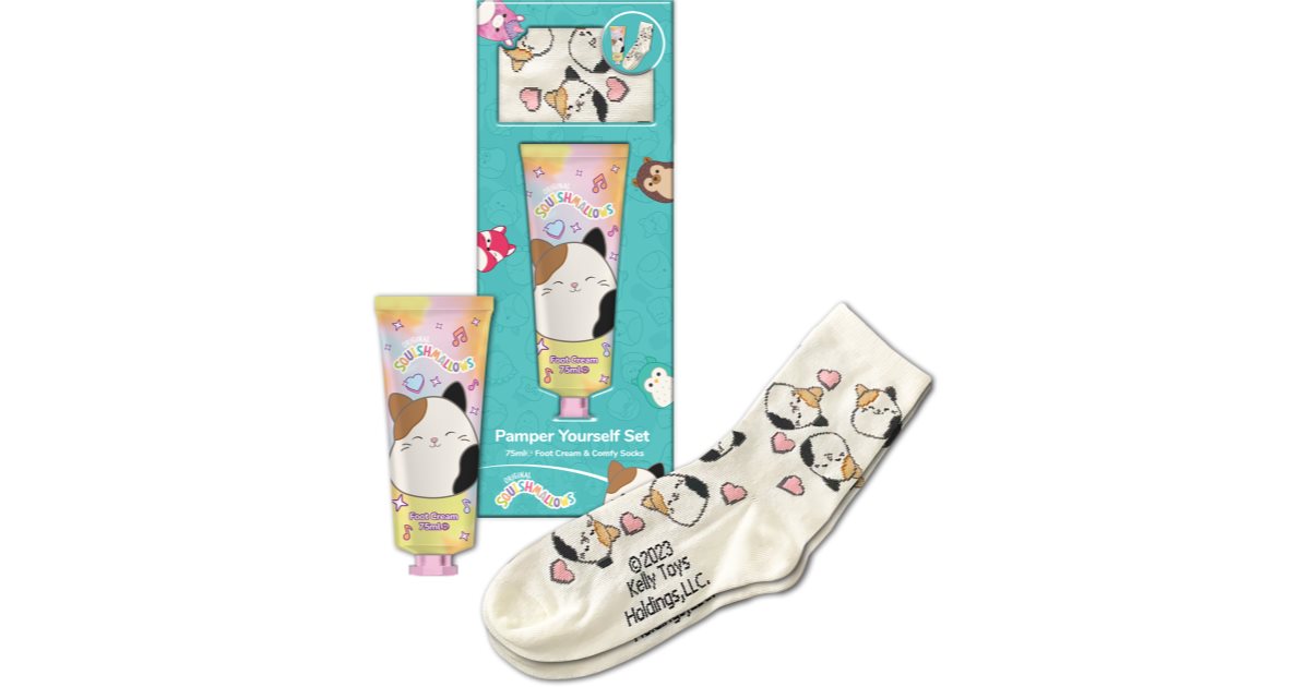 Pocahontas 2 Pigiama Lungo Squishmallows Per Bambina - Set 2 Pezzi - 12