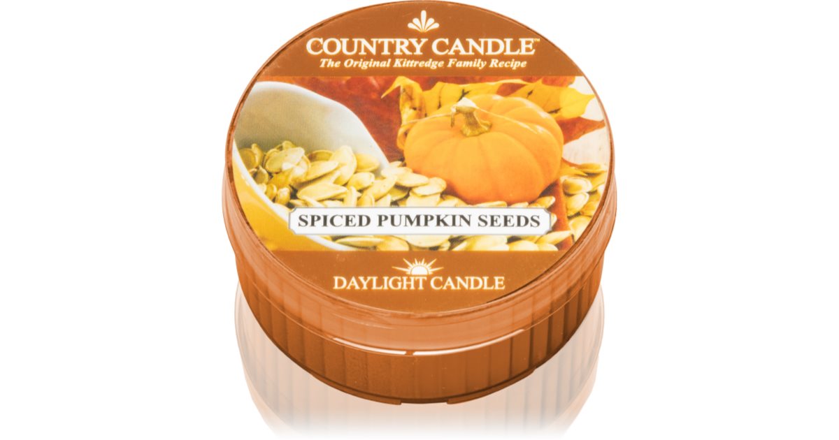 Country Candle Spiced pumpkin Seeds tealight candle notino.co.uk