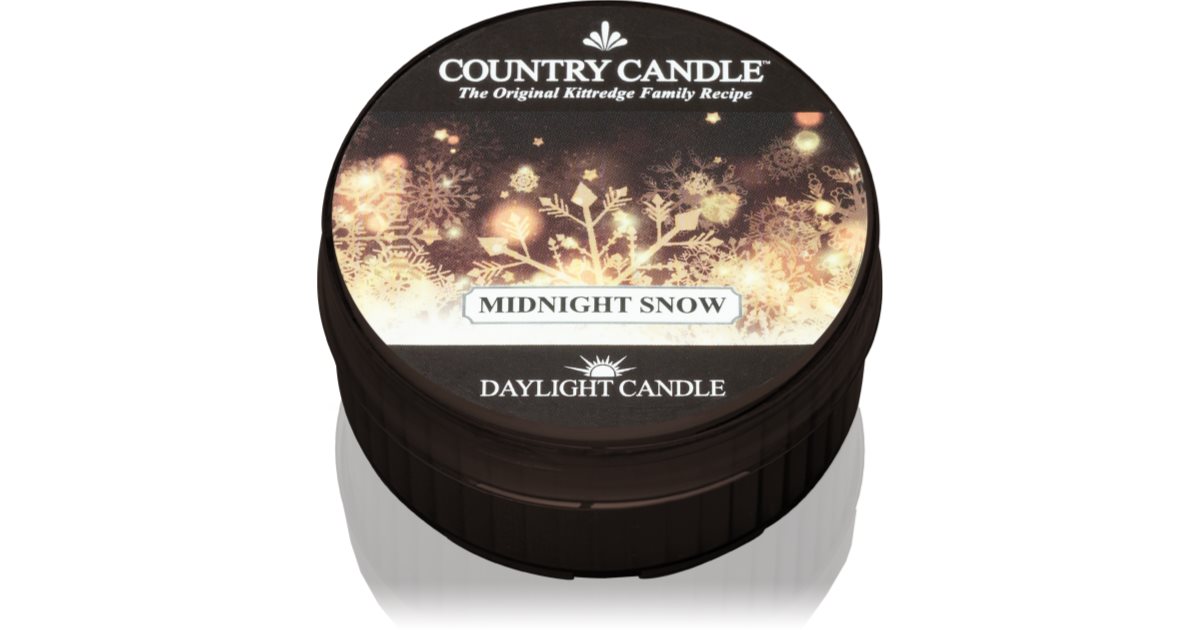 Country Candle Midnight Snow arbatinė žvakė notino.lt
