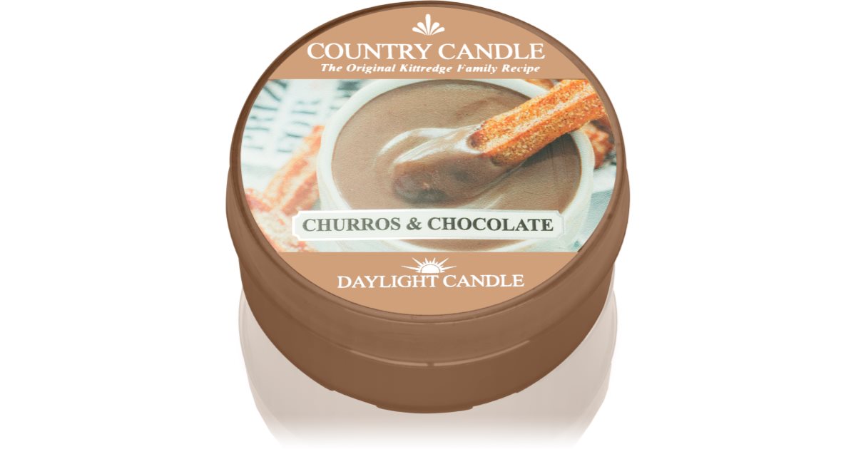 Country Candle Churros & Chocolate tealight candle notino.co.uk