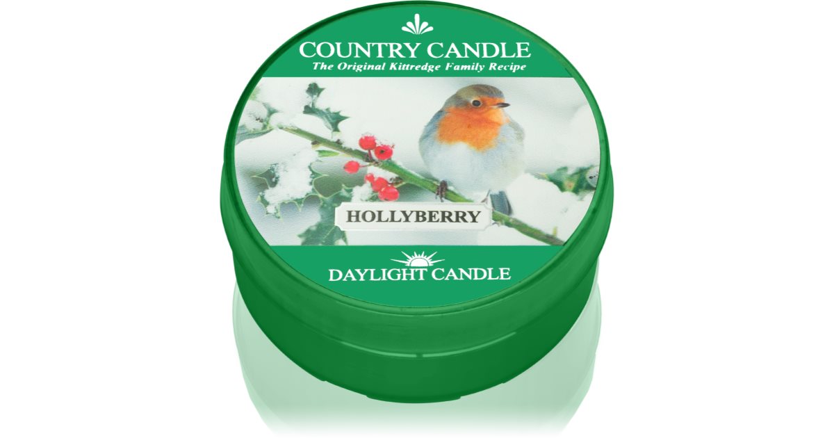 Country Candle Hollyberry tealight candle notino.co.uk