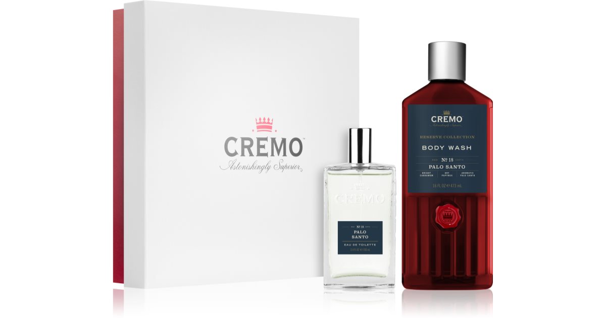 Cremo Set Palo Santo coffret cadeau pour homme pour homme