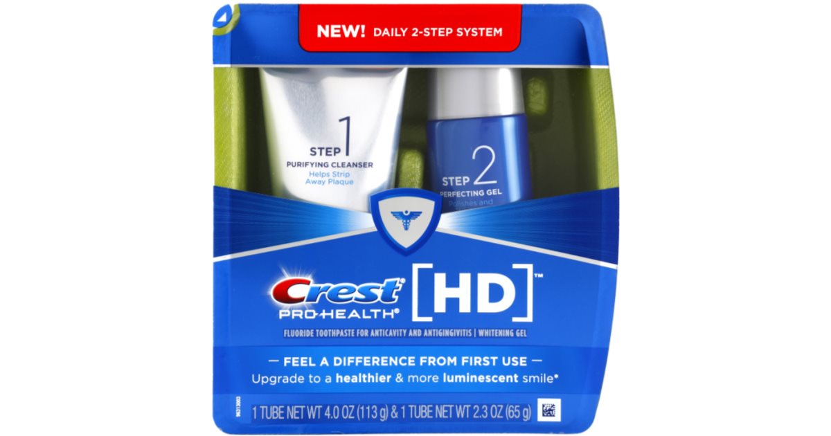 Crest Pro Health HD 2 Phase Whitening Treatment for Teeth notino