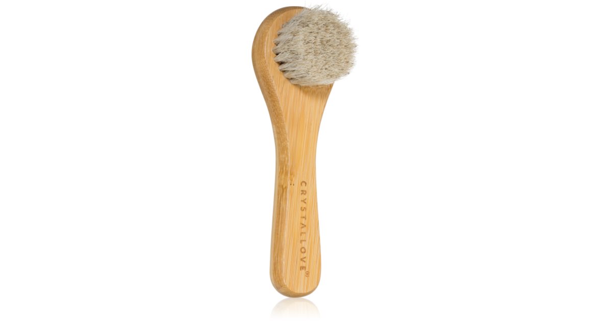 Brosse Nettoyante Visage En Bois - Nettoyage Profond, Poils En Fibres, Taille 15x4 Cm, Neuf