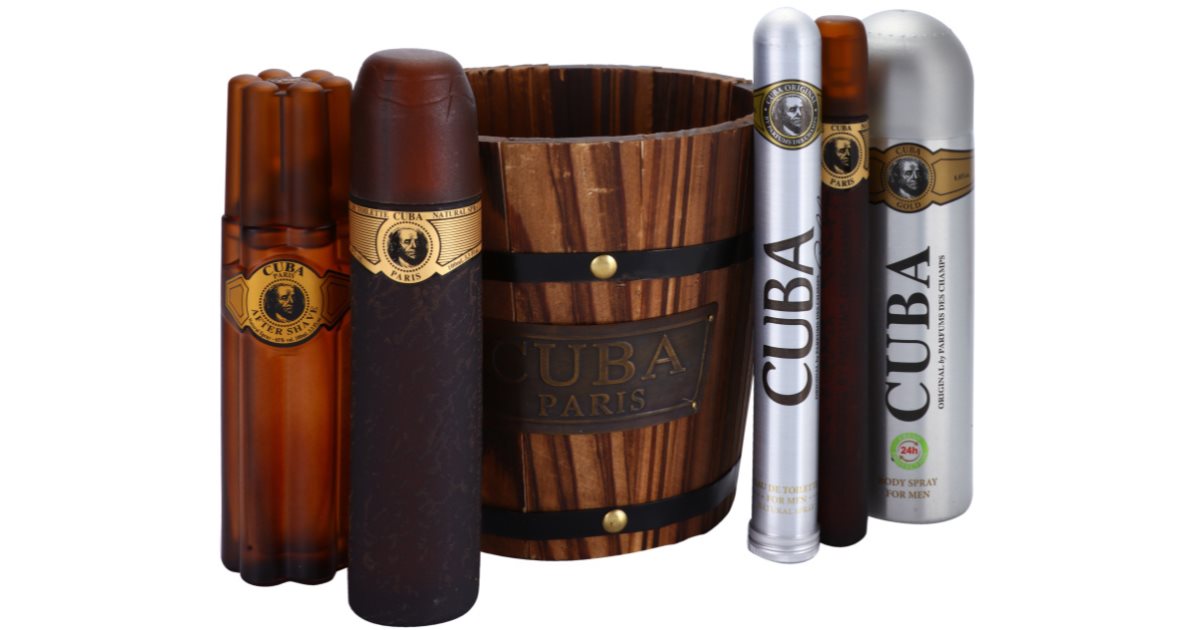 Cuba Gold by Cuba, 4 Piece Gift Set for Men main image 1