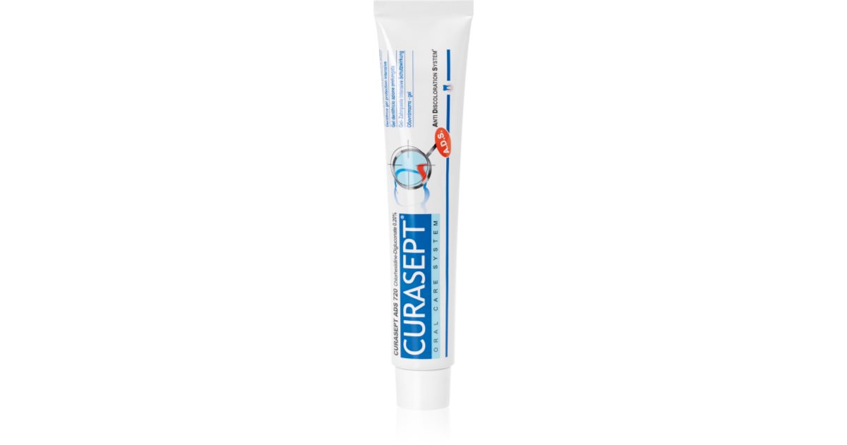 Curasept ADS 720 toothpaste against gum bleeding and periodontal