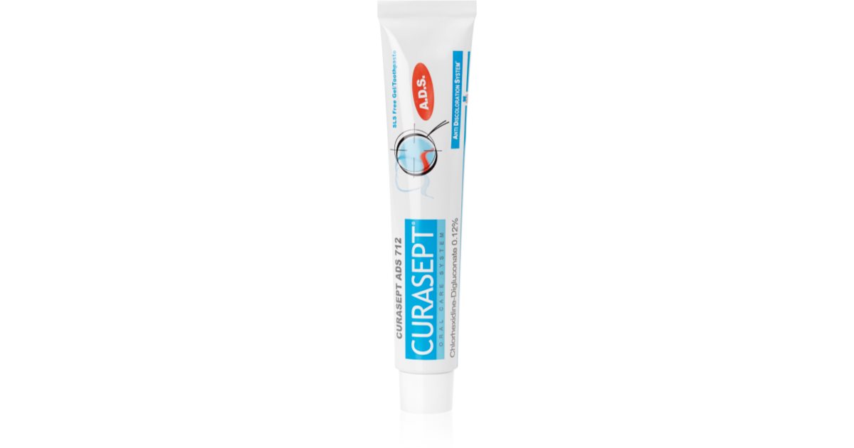 Curasept ADS 712 toothpaste against gum bleeding and periodontal ...