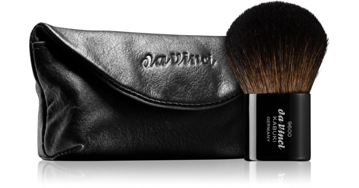 Da Vinci STYLE Puderpinsel Rund – Vegan, Weich, Für Makelloses Make-up
