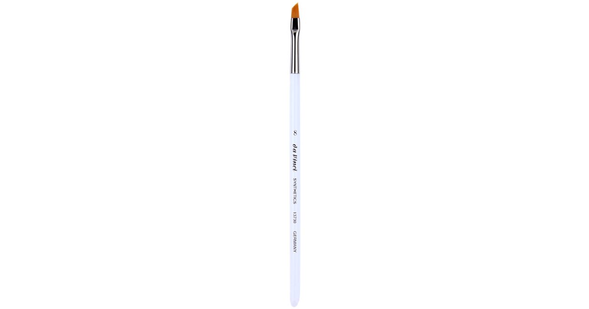 Pinceau Plat Peggy Sage Pour Gel UV - Référence 141026 - Neuf En Blister (Corée)