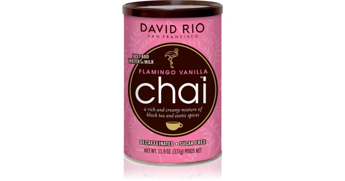 David Rio Flamingo Vanilla Chai Pulver zur Herstellung von Getränken ... David Rio Flamingo Vanilla Chai Pulver zur Herstellung von Getränken ...