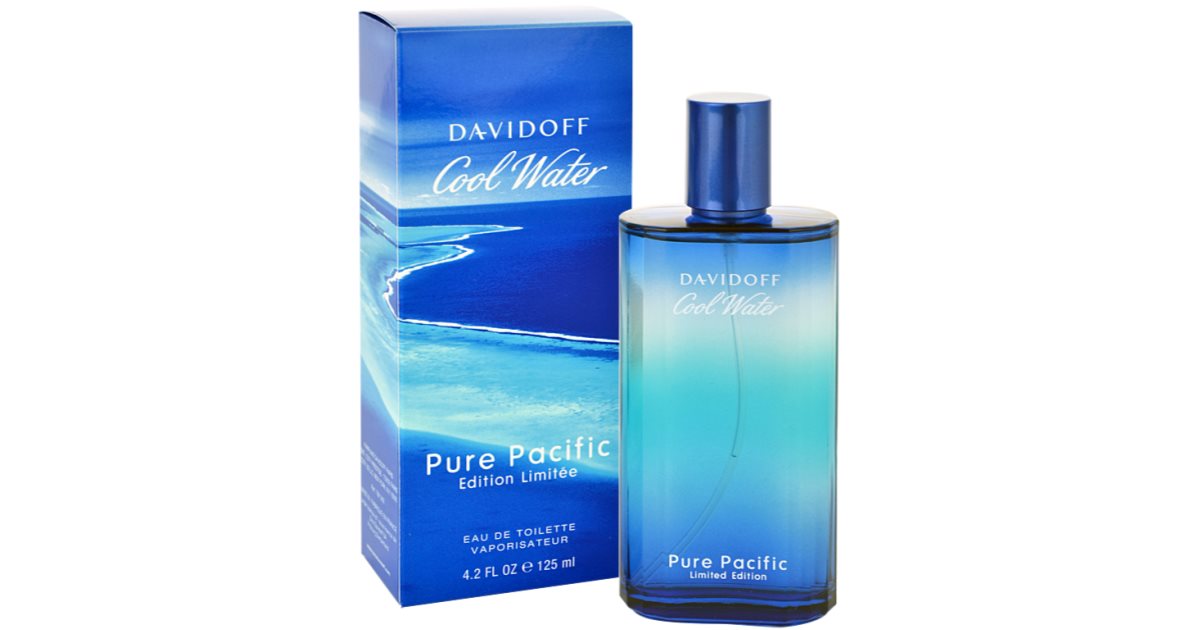 Davidoff Cool Water Pure Pacific for Him Eau de Toilette für Herren 125