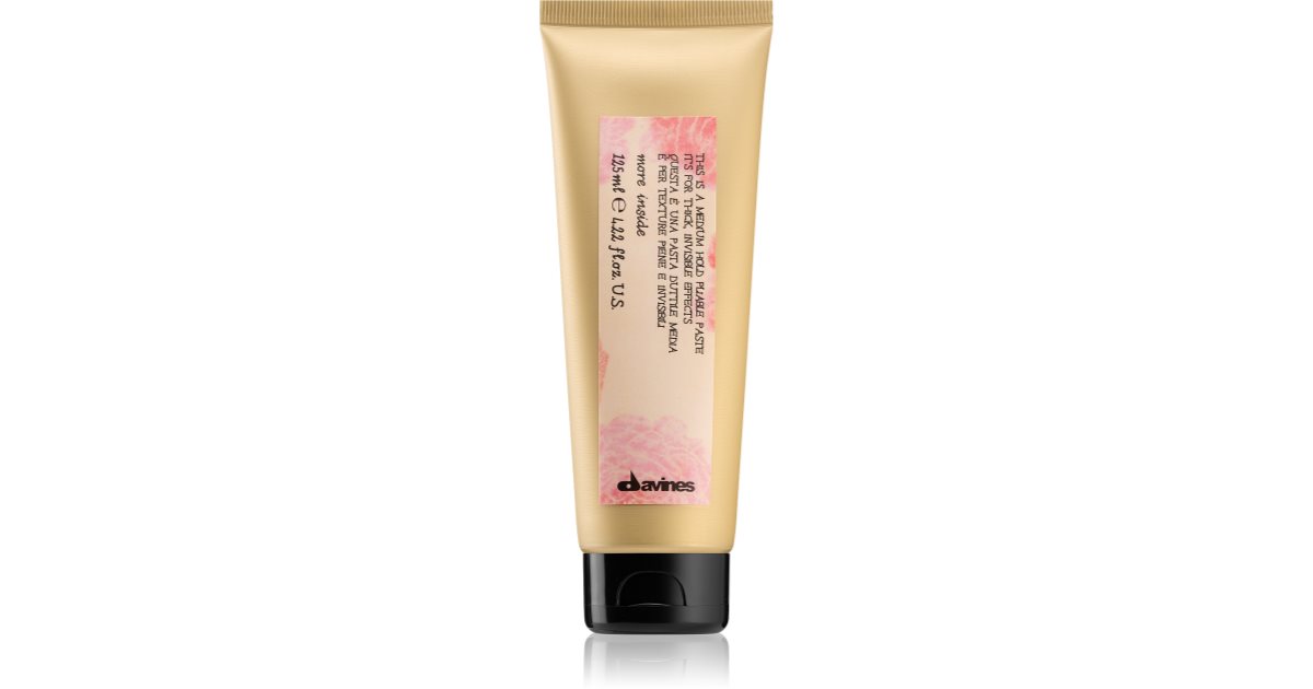 Davines More Inside Medium Hold Pliable Paste P Te De D Finition Pour Une Fixation Naturelle