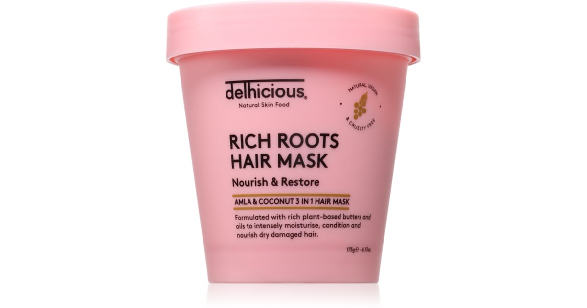 delhicious RICH ROOTS Nourishing Hair Mask nourishing hair mask 3-in-1 ...
