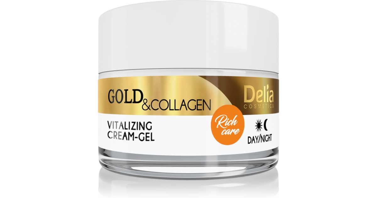 Delia Cosmetics Gold & Collagen Rich Care Smoothing Face Cream notino.ie