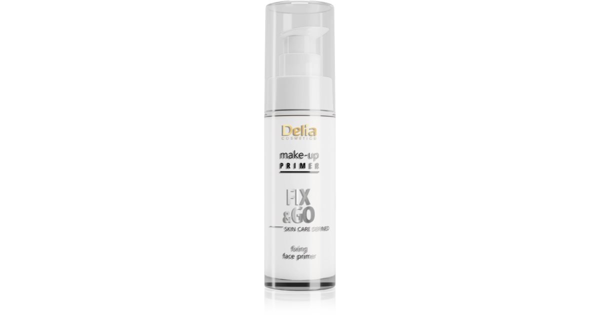 Delia Cosmetics Skin Care Defined Fix & Go primer para base com efeito