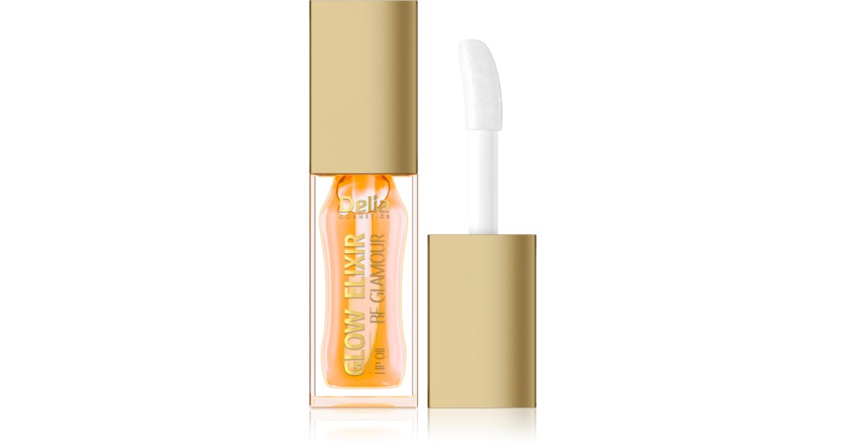 glow elixir lip oil delia cosmetics