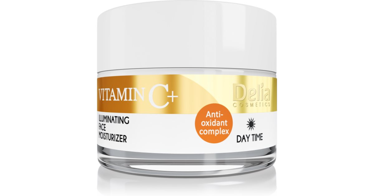 Delia Cosmetics Vitamine C + illuminating and hydrating day cream