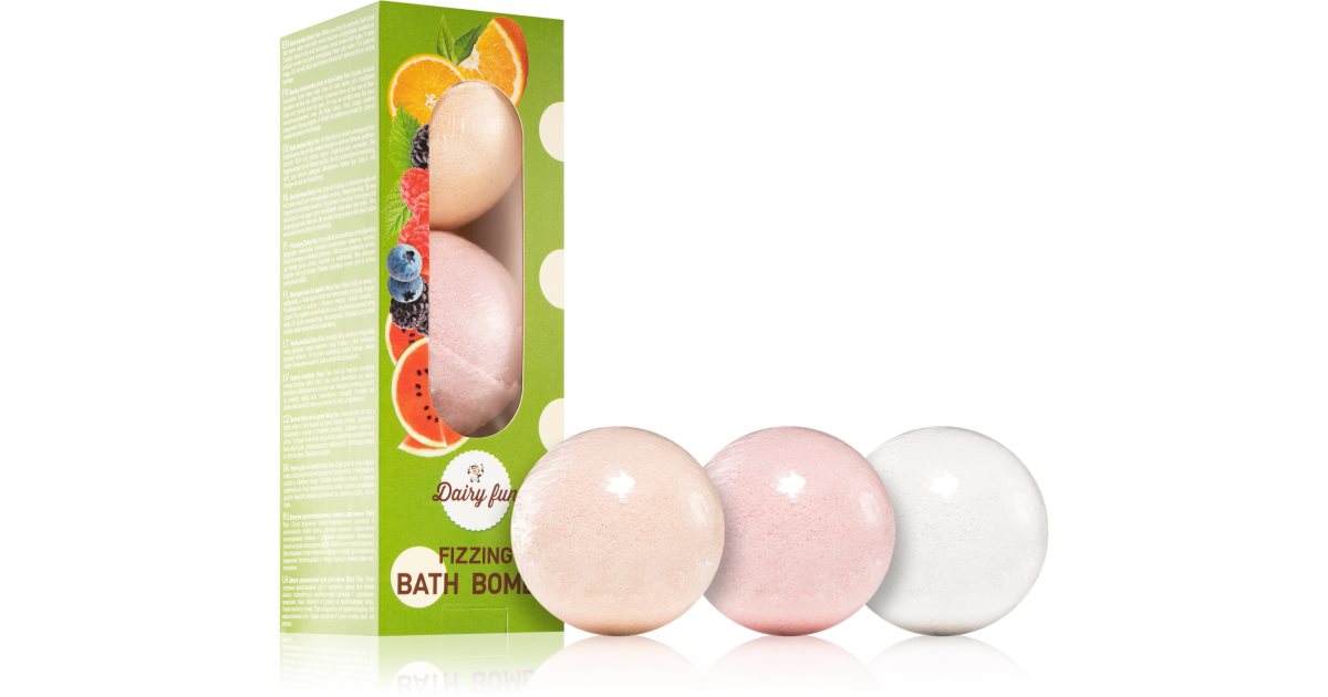 Dirty Works Trio Bath Bombs Gift Set With Essential Oils - Moisturizin