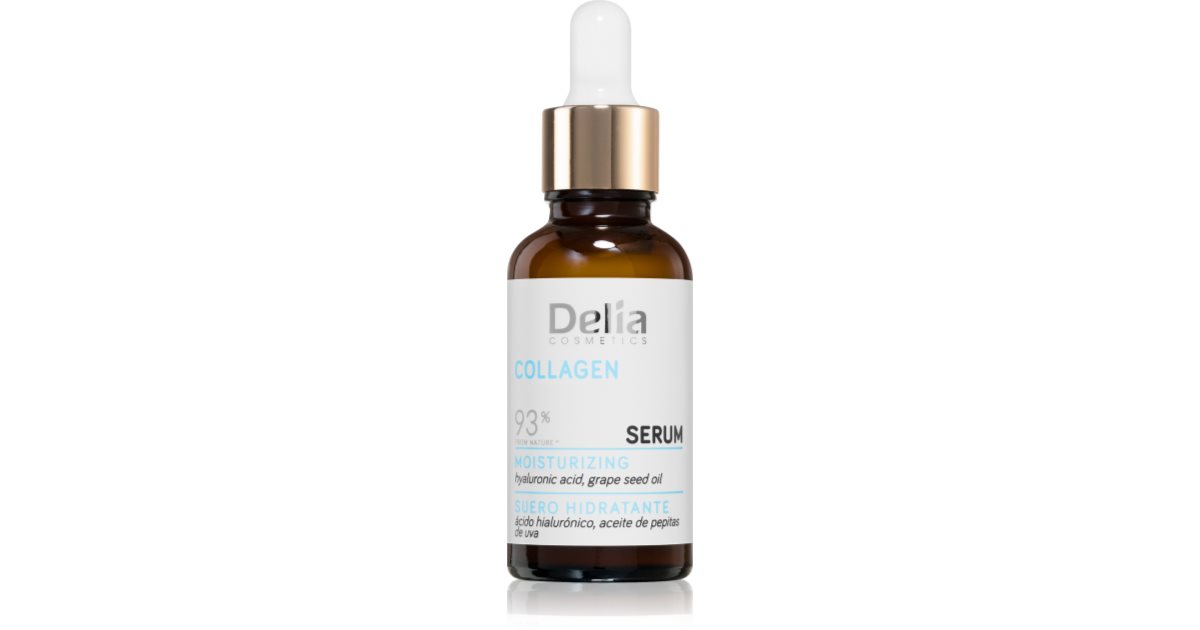 Crème Visage Delia Collagen Therapy – Anti-rides, Raffermissante, Hydratante – 10 Ml – FPS 6 – Neuf