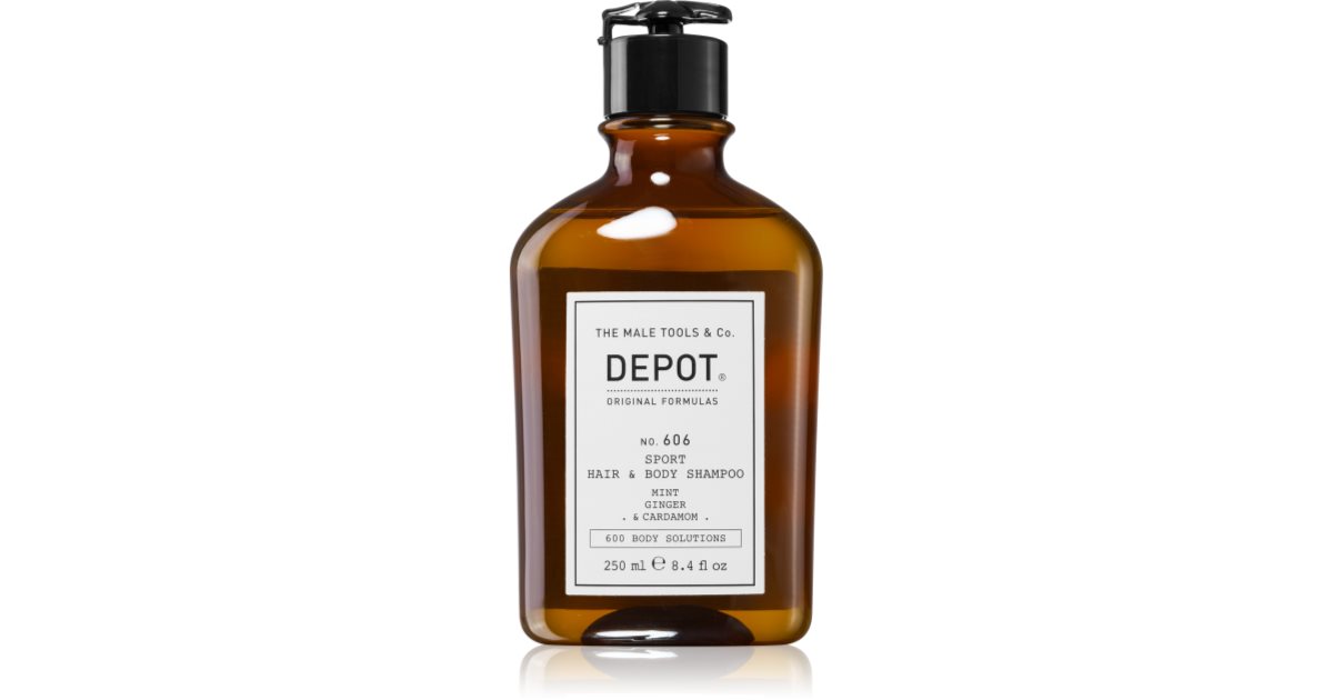 Depot No.606 Sport Hair & Body Shampoo 1000ml – Sport-Duschgel Für Haare & Körper