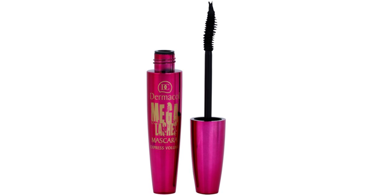 Dermacol Mega Lashes Express Volume Lenghtening Curling And Volumizing Mascara Uk 