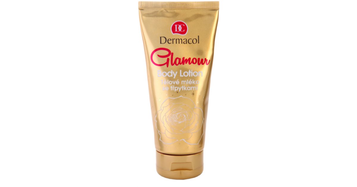 Dermacol Glamour Body Bodylotion mit Glitzerteilchen