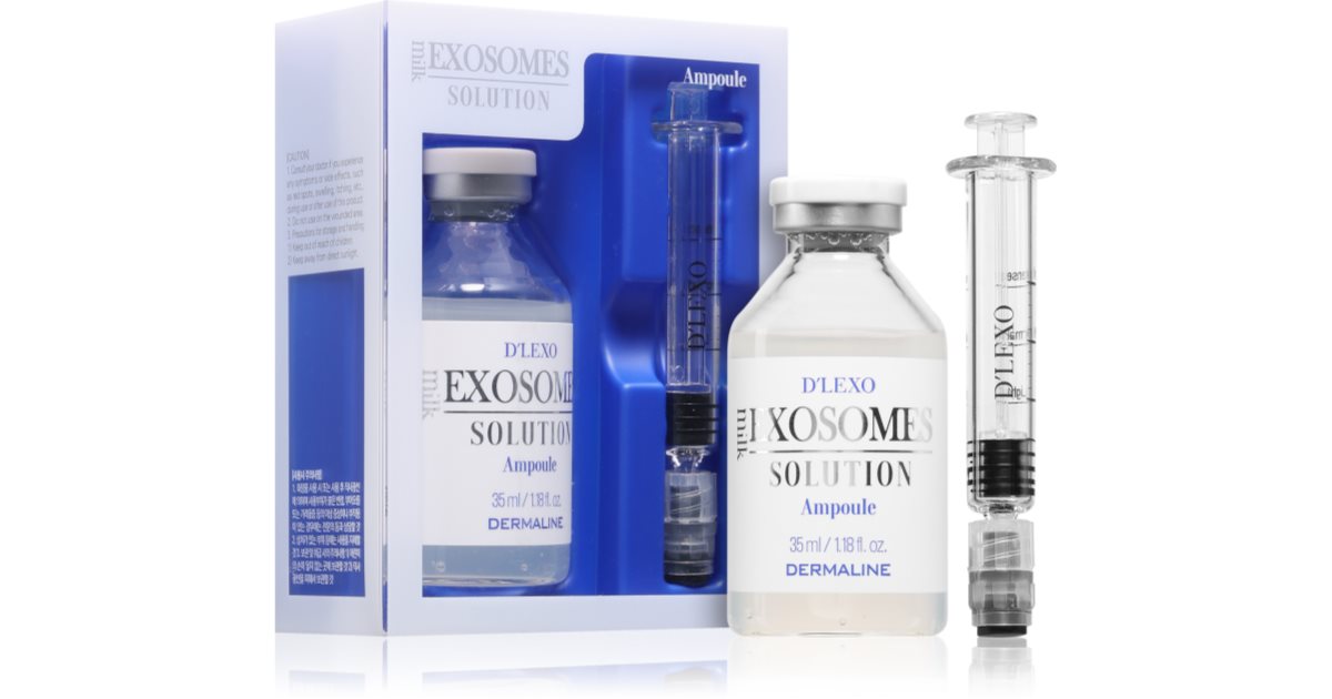 Dermaline D'LEXO Milk Exosome Solution Ampoule smoothing facial
