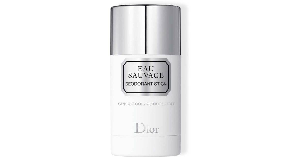 DIOR Eau Sauvage deodorant stick without alcohol for men notino.co.uk