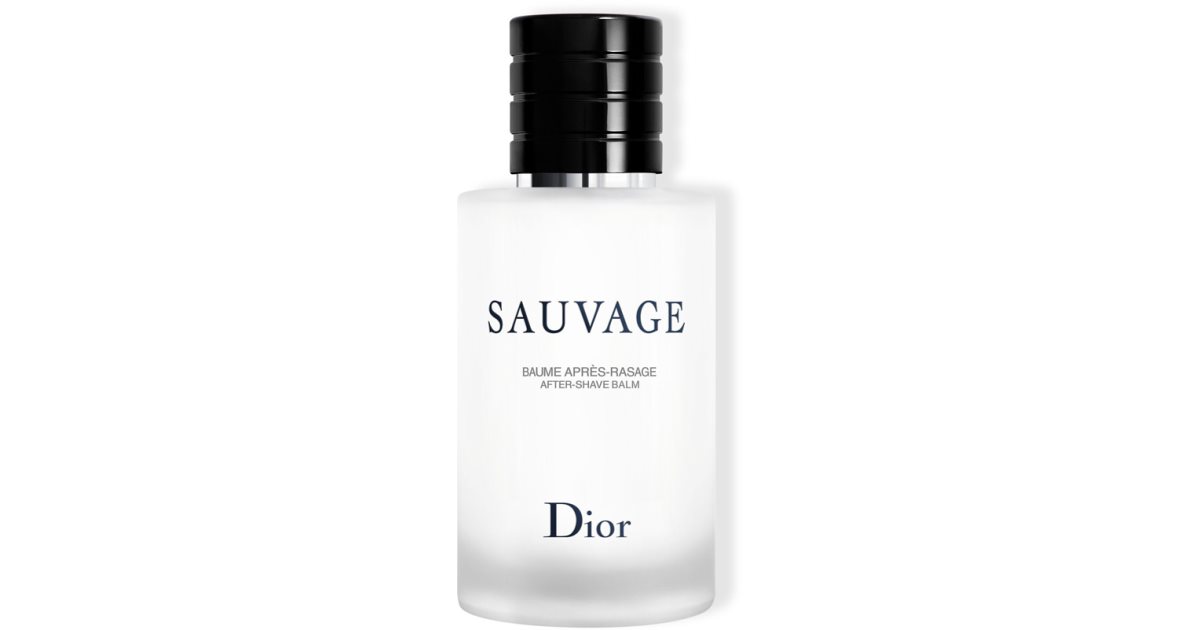 DIOR Sauvage aftershave balm with pump for men notino