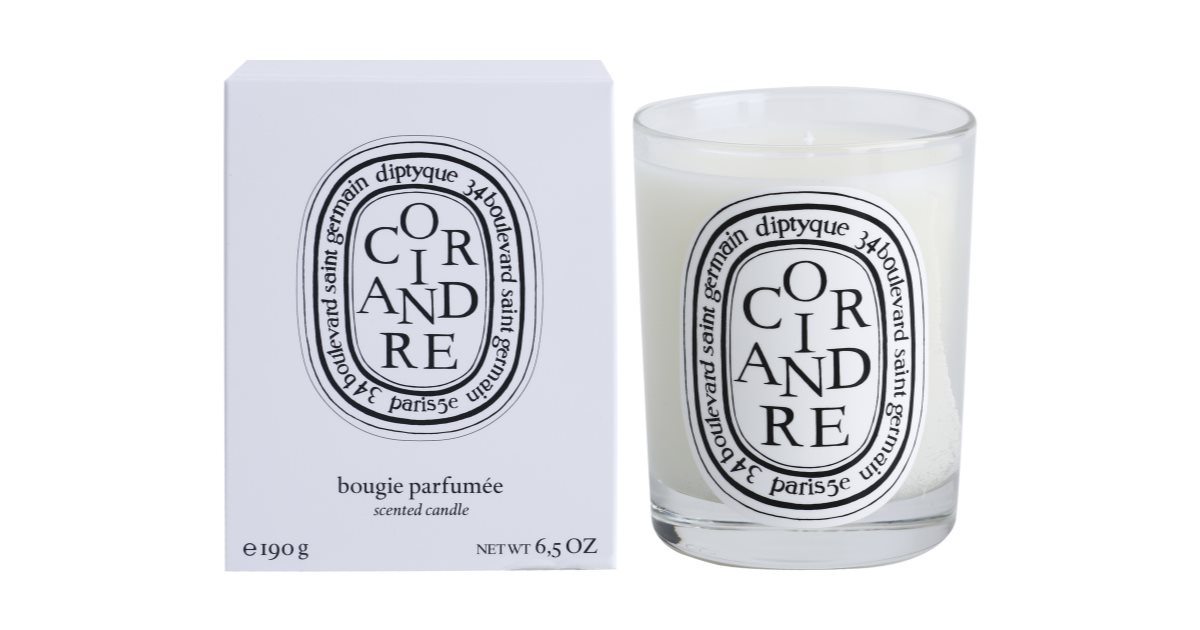 Diptyque Coriander Scented Candle 190 g notino.co.uk
