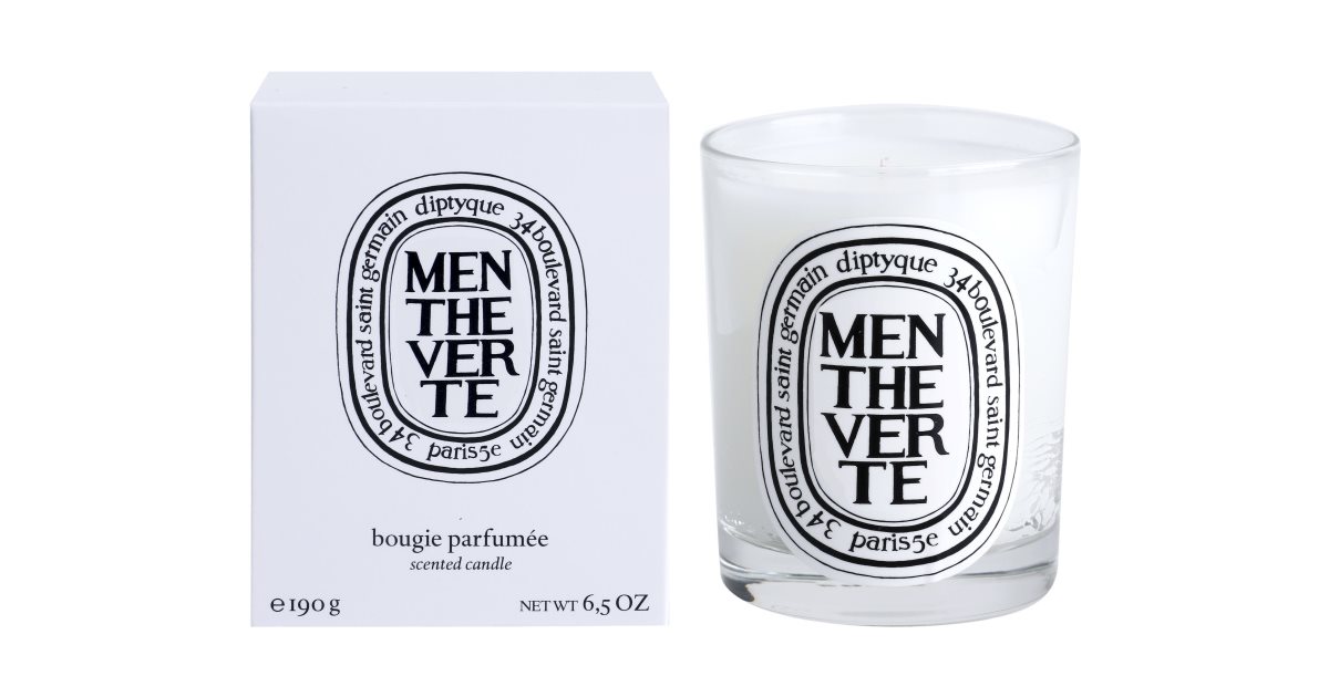 Diptyque Menthe Verte Scented Candle 190 g notino.co.uk