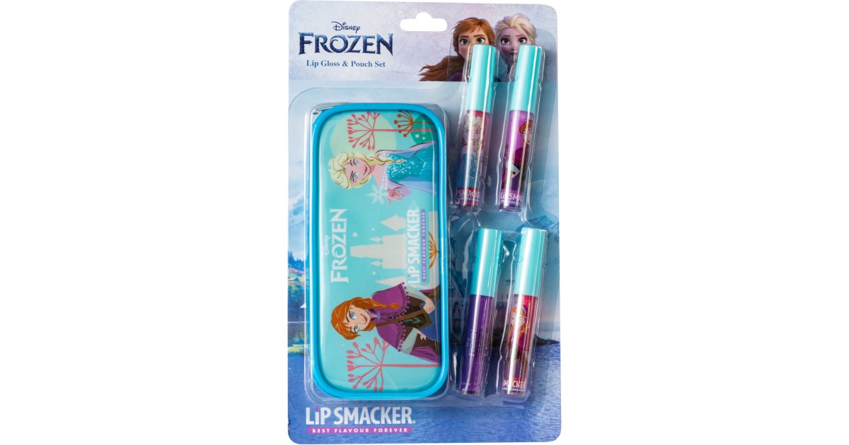Lip Smacker Frozen Lip Gloss Set, Set di Trucchi Frozen per