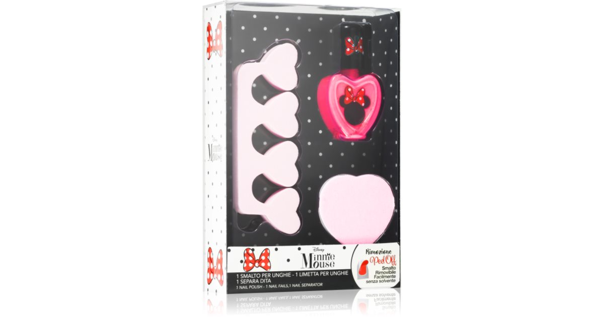 Disney Minnie Mouse Nail Set Ii Geschenkset Für Kinder Notino Ch