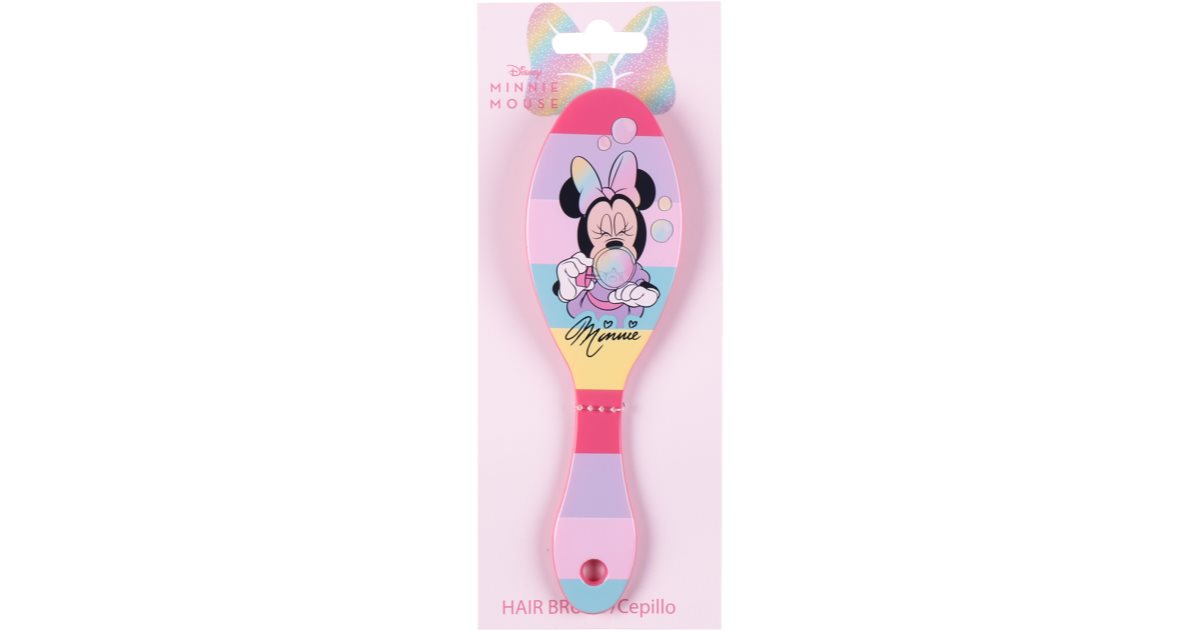 Disney Minnie Detangling Hairbrush hairbrush for children notino.co.uk