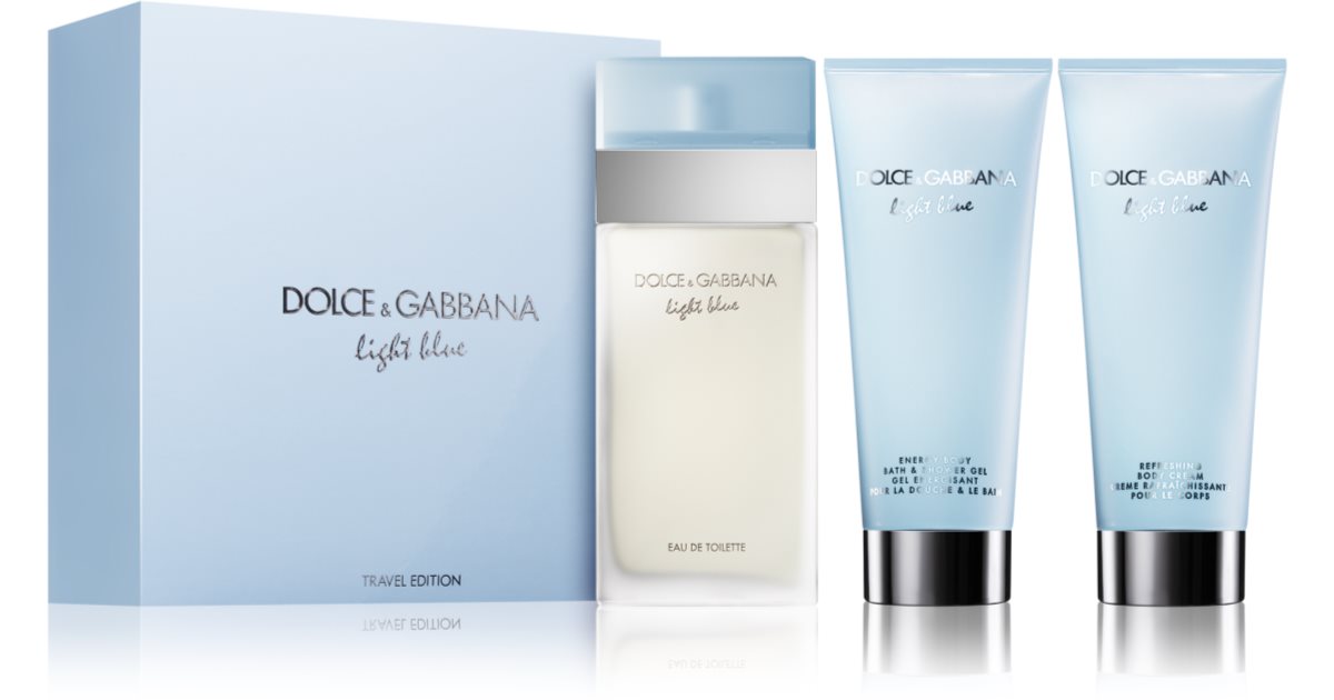 Dolce gabbana light outlet blue travel edition